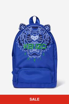 Kenzo Kids Embroidered Tiger Backpack