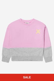 KENZO KIDS Girls Cross Logo Sweatshirt