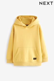 Buttermilk Yellow Plain Jersey Hoodie (3-16yrs)