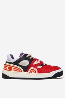 GUCCI Kids Basket Low Trainers