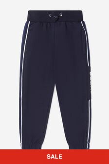 Guess Boys Logo Joggers in Navy
