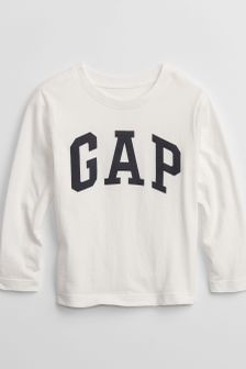 Boys Gap Logo T-Shirt Red White Blue Stars Stripes Size XS 4-5 S 6-7 M 8-9 