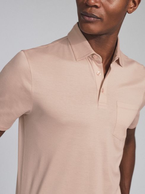 Reiss Soft Pink Elliot Mercerised 