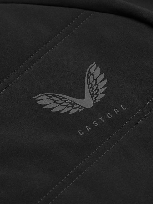 Reiss Black Jules Castore Hybrid Shell Jacket