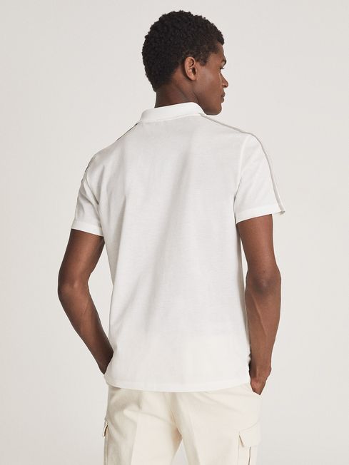 reiss white polo