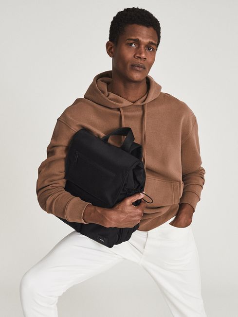 Reiss Lennox Large Nylon Backpack - REISS