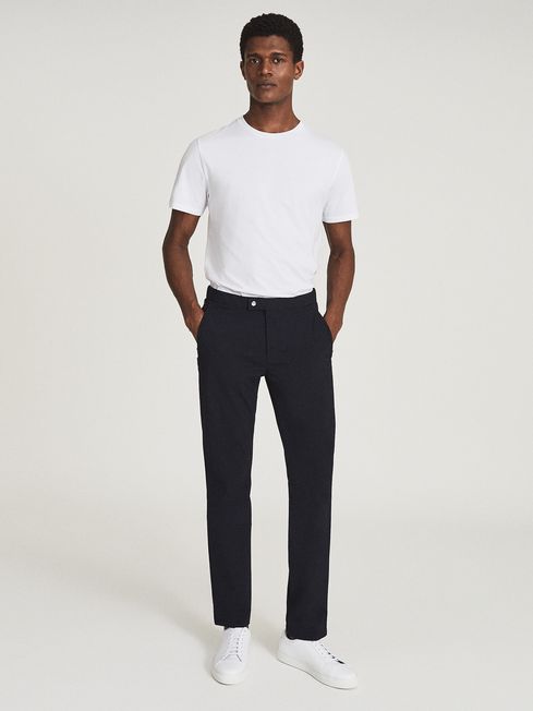 Reiss Navy Range Technical Regular Fit 