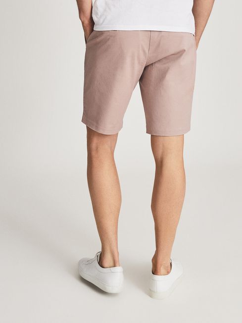 Reiss Pink Wicket Casual Chino Shorts 