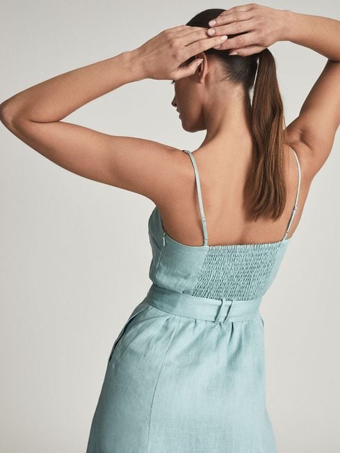 Reiss Sage Catalina Linen Button-up 