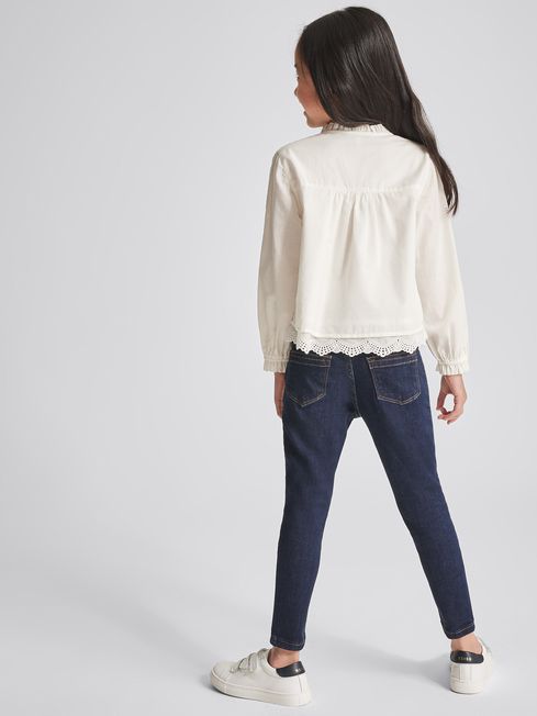 Reiss Lux Junior Mid Rise Skinny Jeans 