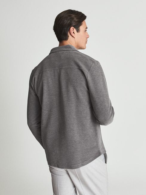 Reiss Dark Grey Deansgate Melange 