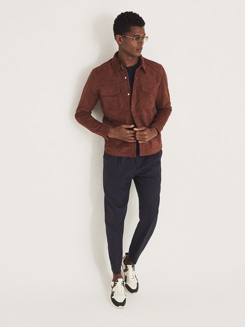 Reiss suede shirt Clearance