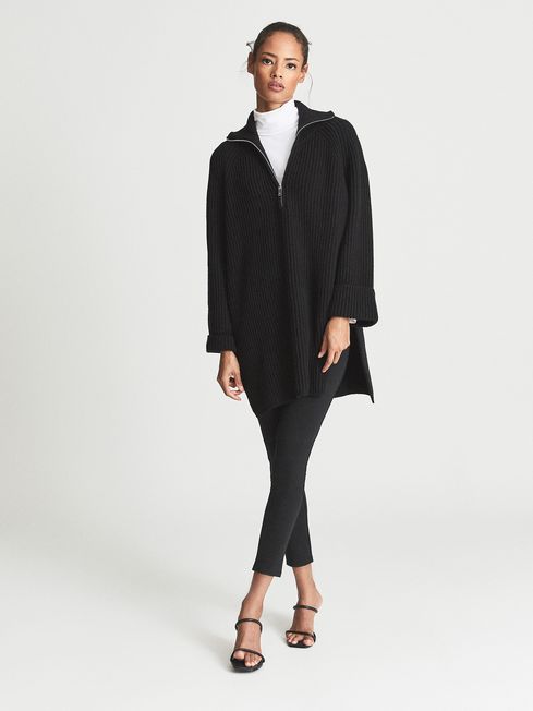 sweater vest with turtleneck underneath
