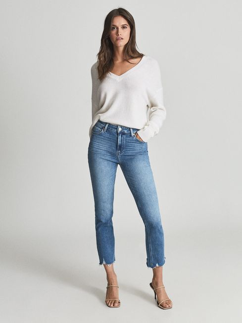 Reiss Cindy Paige High Rise Slim Fit 