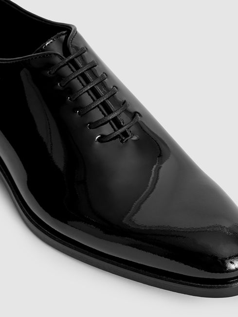 Reiss Black Bay Patent Leather Whole 