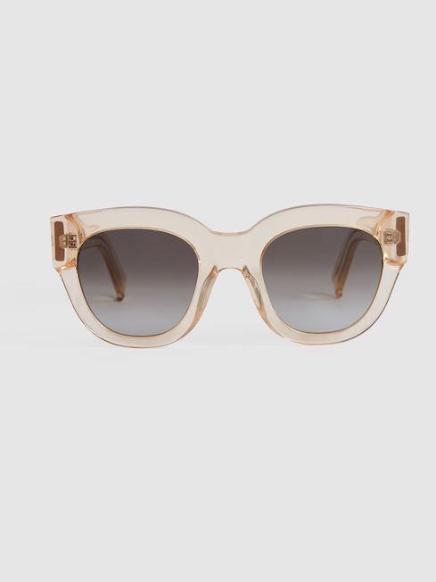 Reiss Champagne Cleo Monokel Eyewear