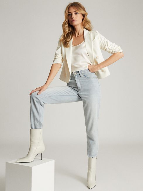 Reiss aleida blazer white Clearance