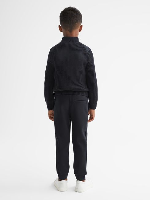 Reiss Navy Trainer Junior Hybrid Zip 