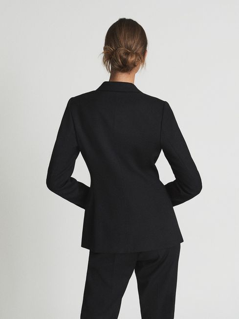 Reiss Black Hayes Single Breasted 