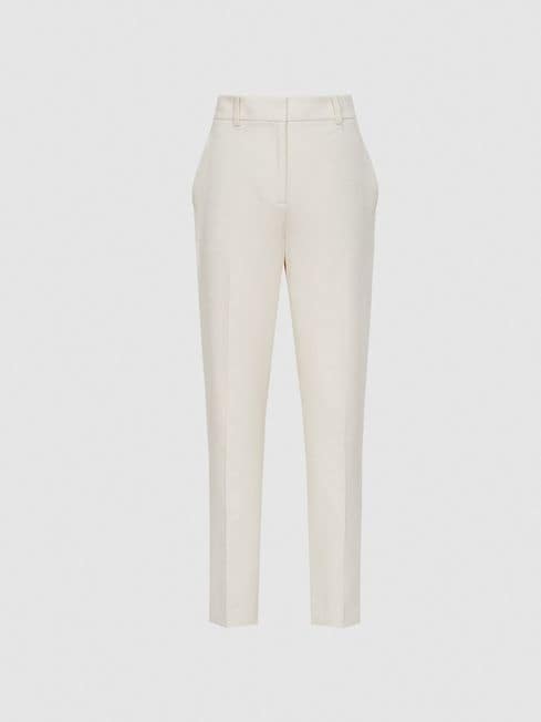 Reiss Cream Ember Slim Fit Tailored 
