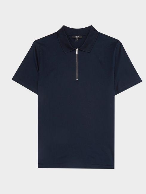 Reiss Navy Belfry Golf Mercerised 