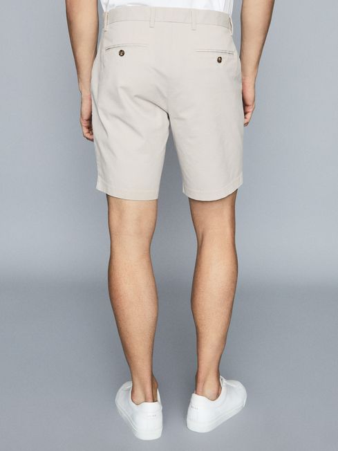Reiss Chalk Casual Chino Shorts | REISS USA