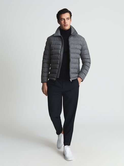 Reiss Grey Melange Margenta Melange 