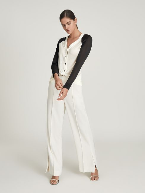 Reiss Paloma Fine Jersey Cardigan - REISS