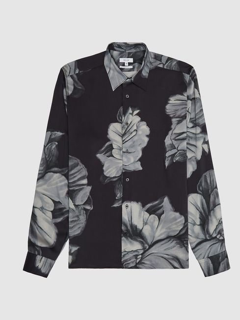 Reiss floral shirt clearance