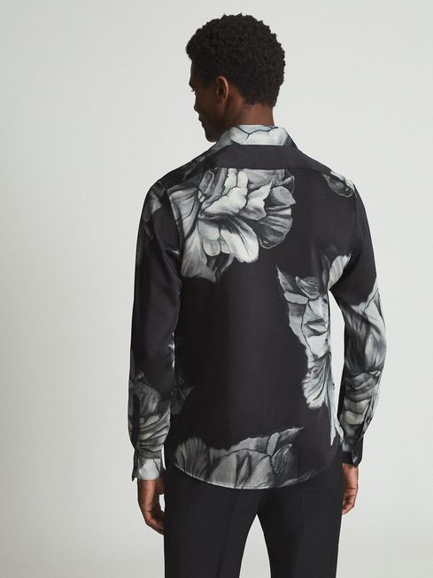 Shawn Floral Print Shirt | REISS Australia