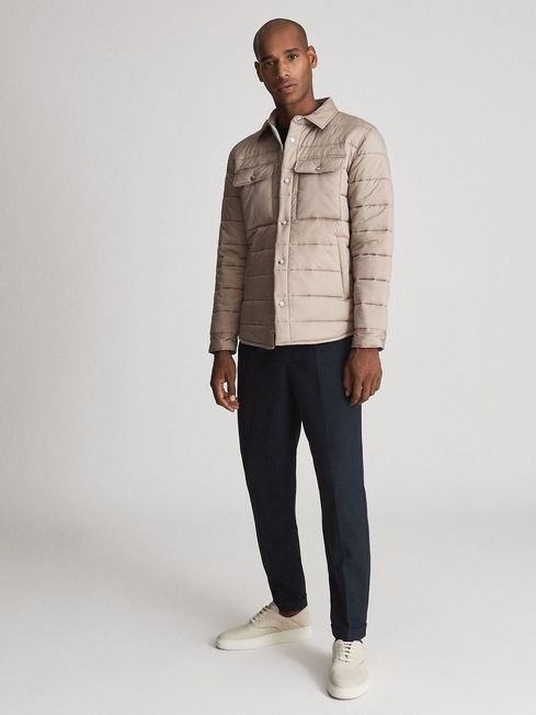 Reiss Stone Chasey Quilted Jacket - REISS