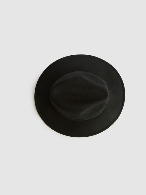 Ashbourne Wool Fedora Hat | REISS Australia