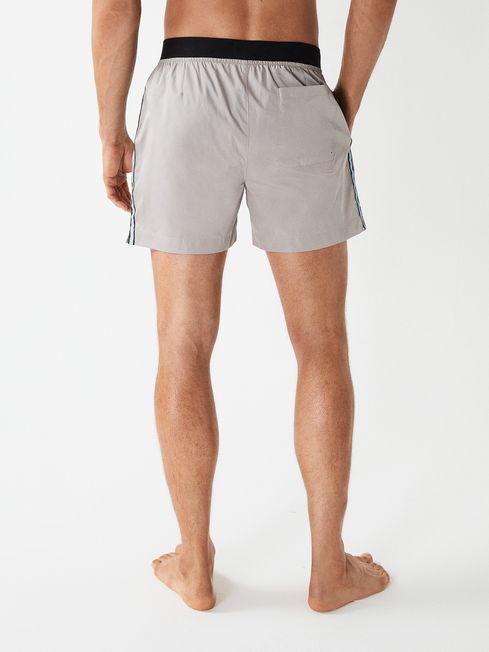 Reiss Beige Shore Side Stripe Swim 