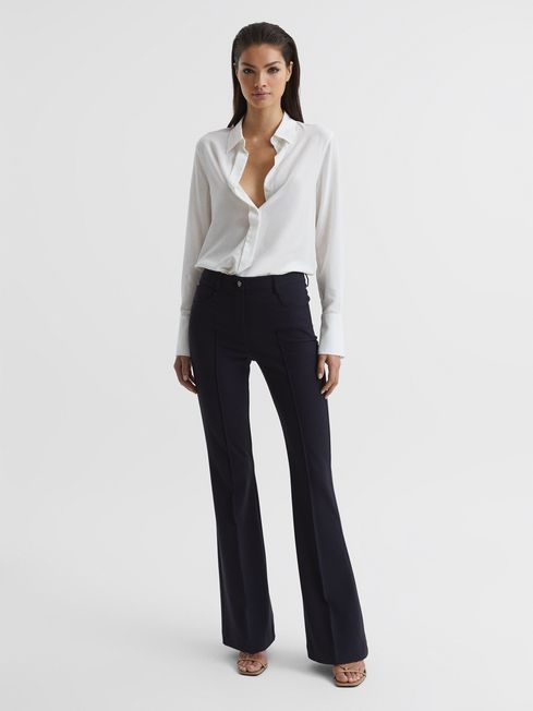Reiss Flo Flared Trousers - REISS