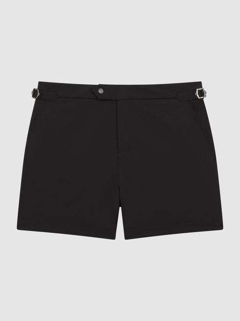 Reiss Black Sun Side Adjuster Swim 