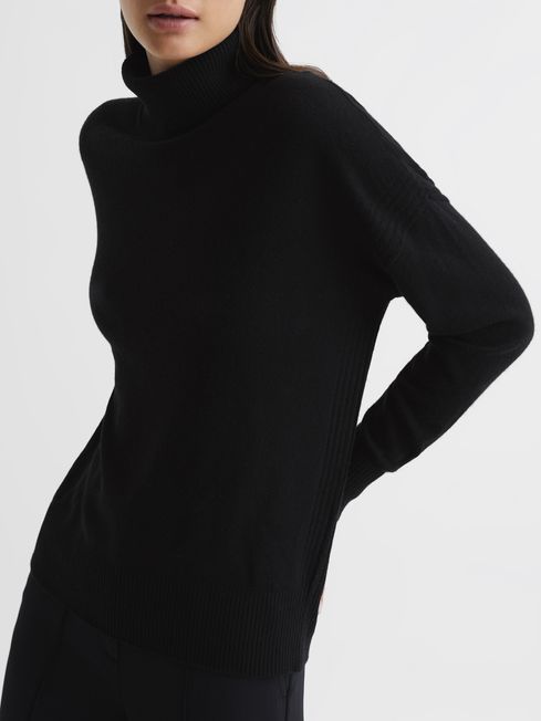 Nova Knitted Roll Neck Jumper - REISS