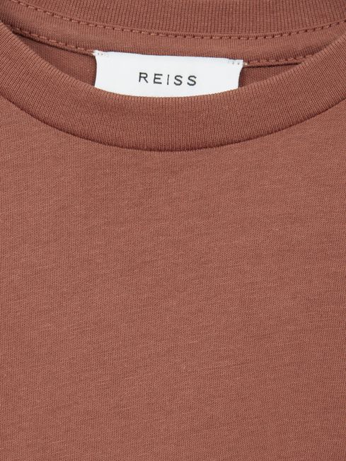 Reiss Sienna Bless Junior Crew Neck Cotton T-Shirt