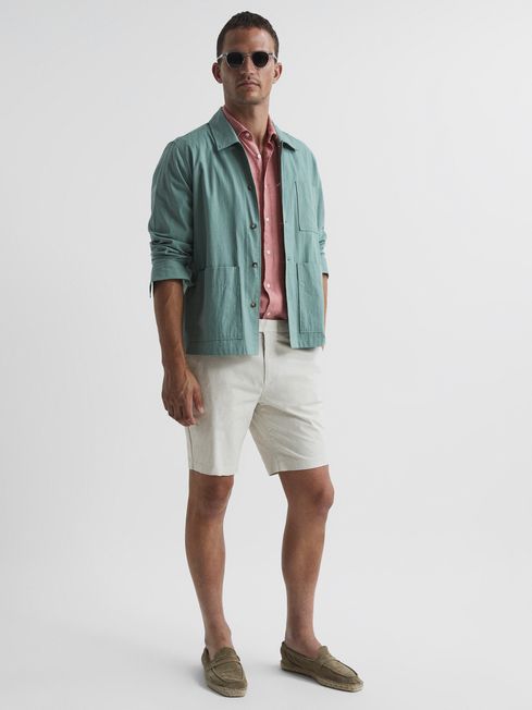 Reiss Chalk Wicket Casual Chino Shorts