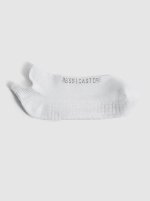 Reiss White Robyn Castore Yoga Ankle Socks