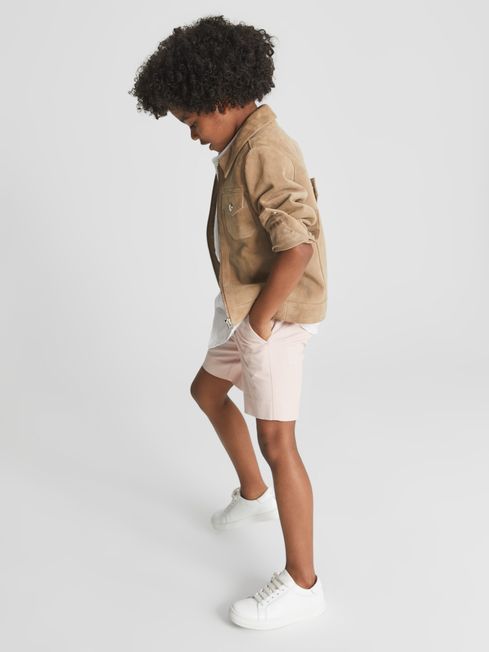 Reiss Pink Wicket Casual Chino Shorts 