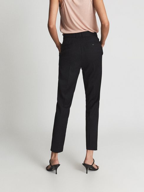 Slim Leg Tailored Daks in Black