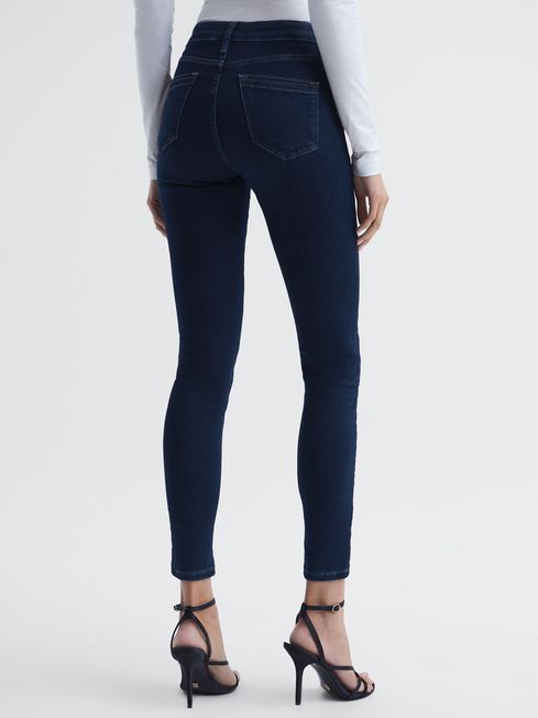 Reiss Indigo Lux Petite Mid Rise Skinny 