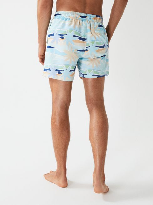 Reiss Multi Safari Desert Print Swim 