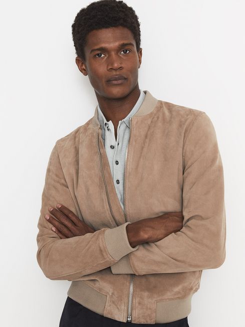 Reiss Sage Pash Half Zip Colourblock 
