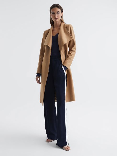 whistles alexandra belted coat