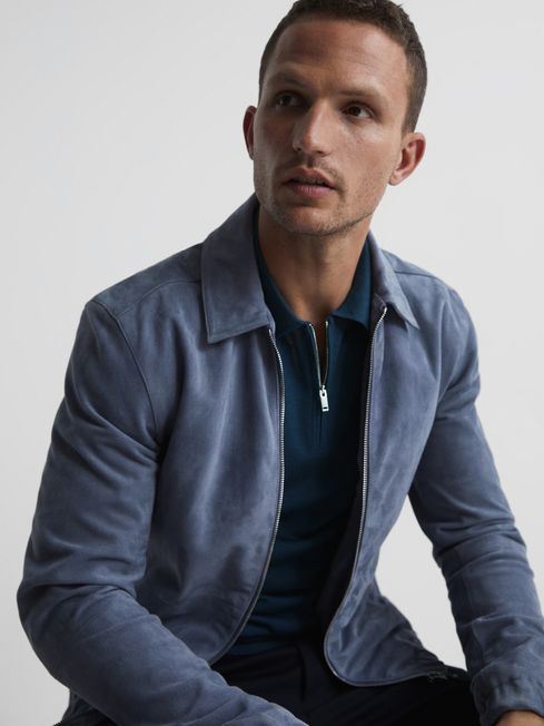 Reiss Bright Airforce Maxwell Merino 