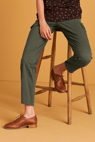 Khaki Utility Trousers