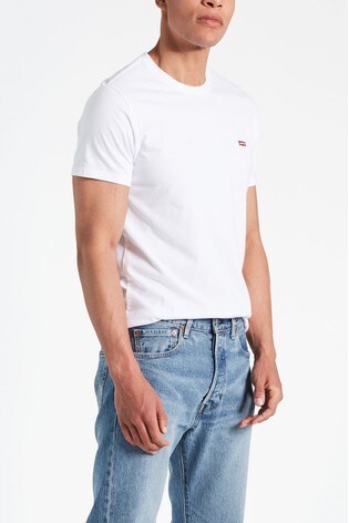 Levi's® White Original Housemark T-Shirt