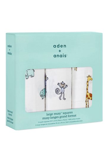 Aden + Anais Cotton Muslin Squares 3 Csomag
