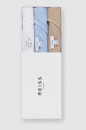 Reiss Neutral Bless 3 Pack Three Pack Of Crew Neck T-shirts